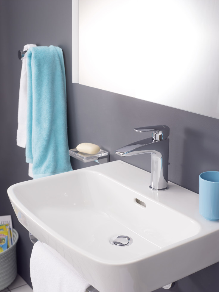 Laufen Laurin tvättställsblandare, krom