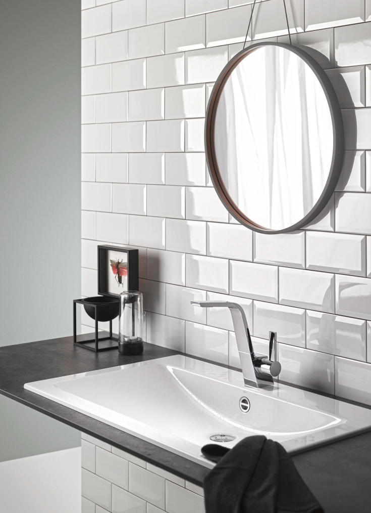 Alape R-Series tvättställ, 58,5x40,5 cm, vit