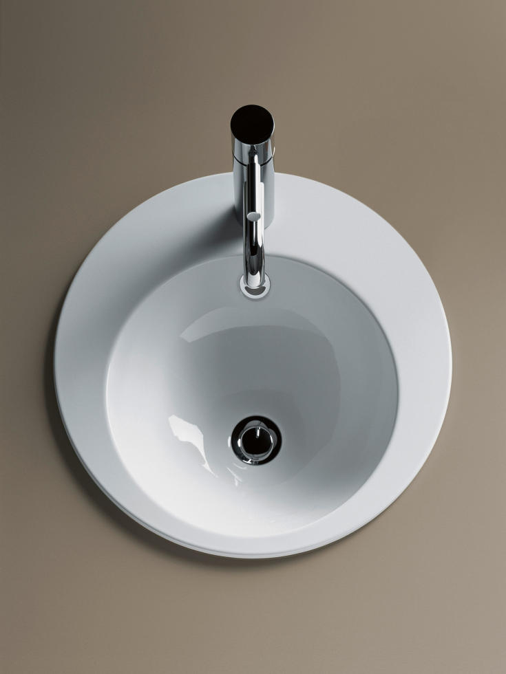 Laufen O-Series tvättställ, 50x40 cm, vit