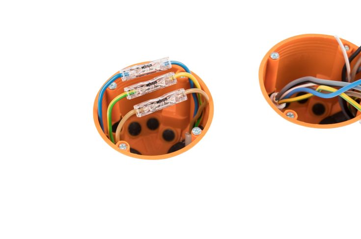 100 stk PUSH WIRE Inline fjedersamlemuffe (max 4 mm²)