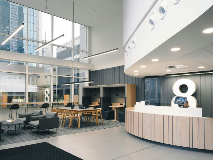 Vasco opp/ned 1200 50W 5300lm 3CCT Alu 1,5m kabel 1-10V