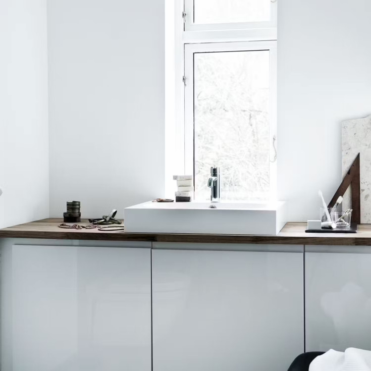 Damixa Silhouet tvättställsblandare, krom