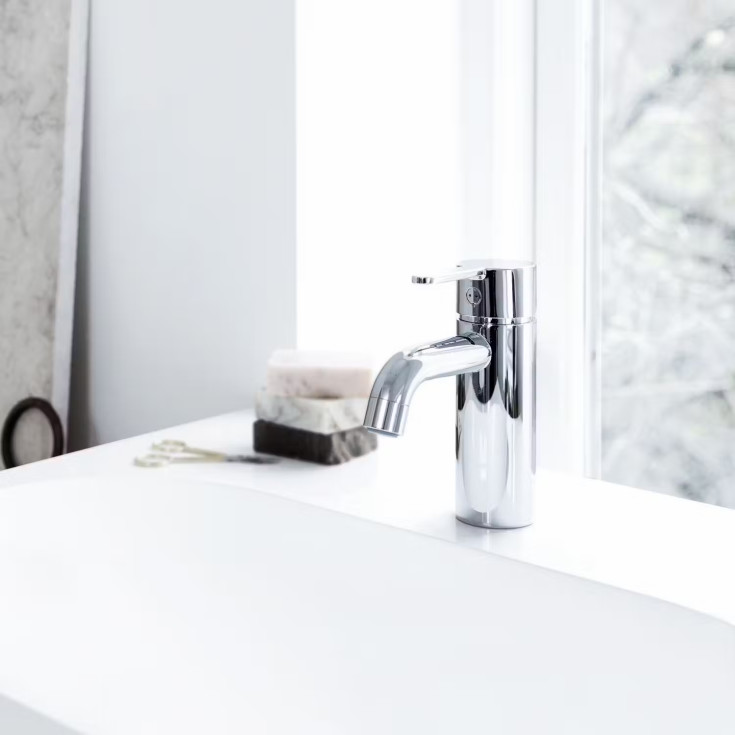 Damixa Silhouet tvättställsblandare, krom