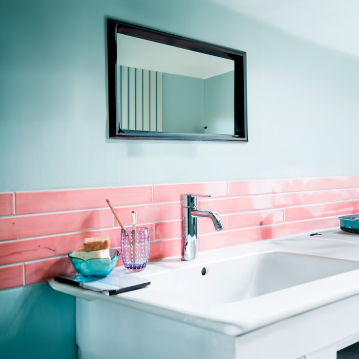 Damixa Silhouet tvättställsblandare, krom