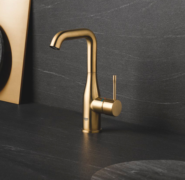 Grohe Essence tvättställsblandare, borstad mässing