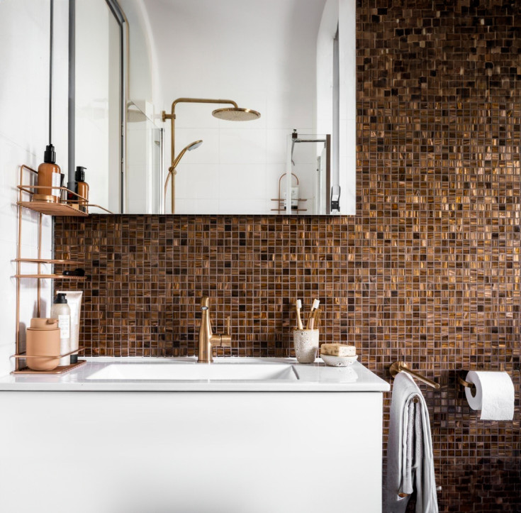 Grohe Essence tvättställsblandare, borstad koppar