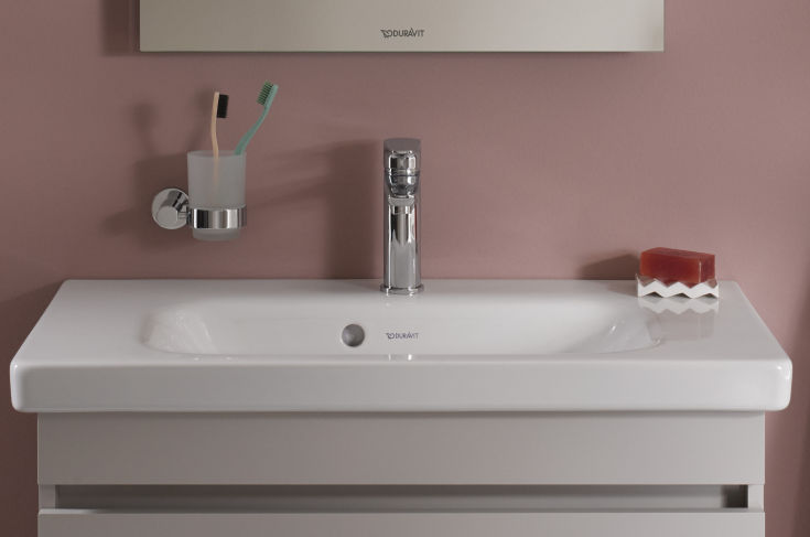 Duravit B.1 håndvaskarmatur, krom
