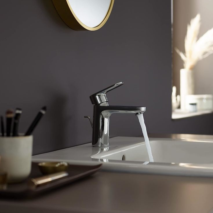 Hansgrohe Vernis Blend 100 håndvaskarmatur, krom