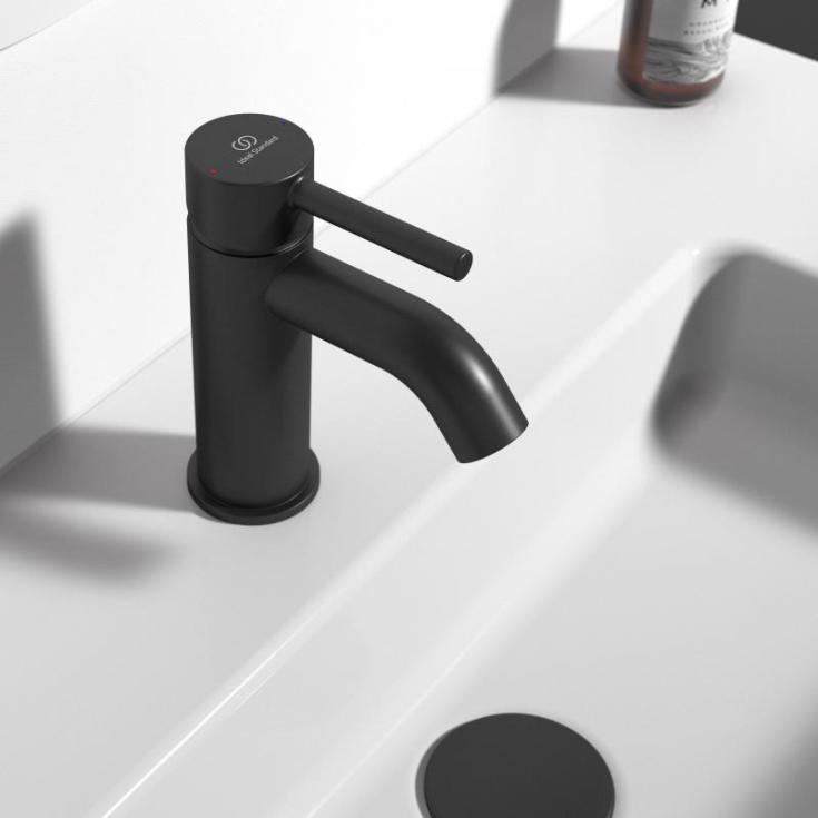 Ideal Standard Ceraline håndvaskarmatur, sort