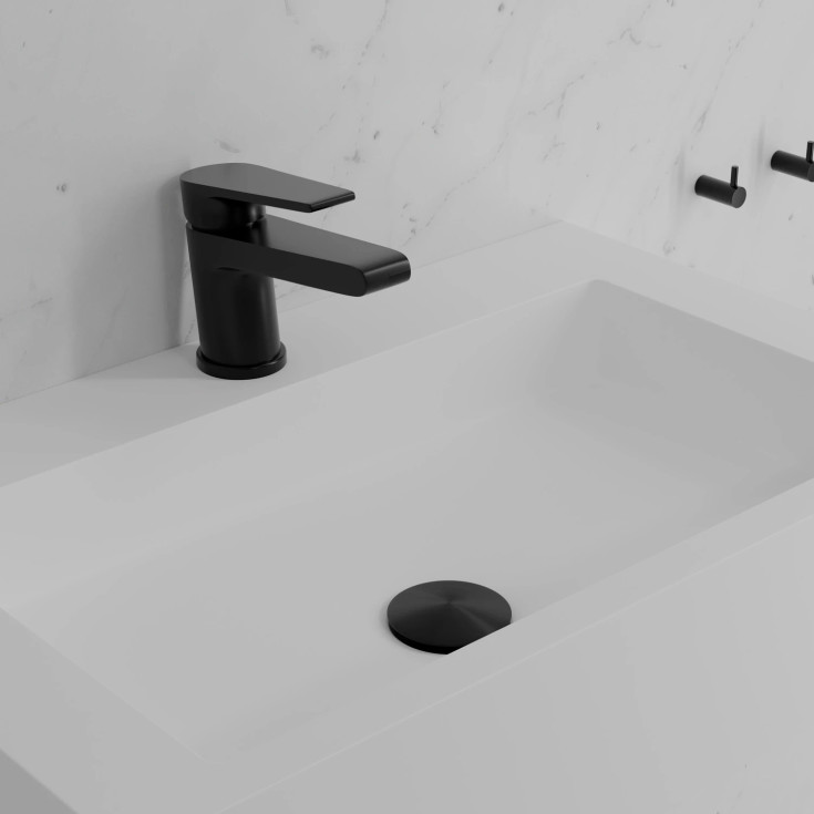 Scandtap Speed servantbatteri, uten bunnventil, shadow