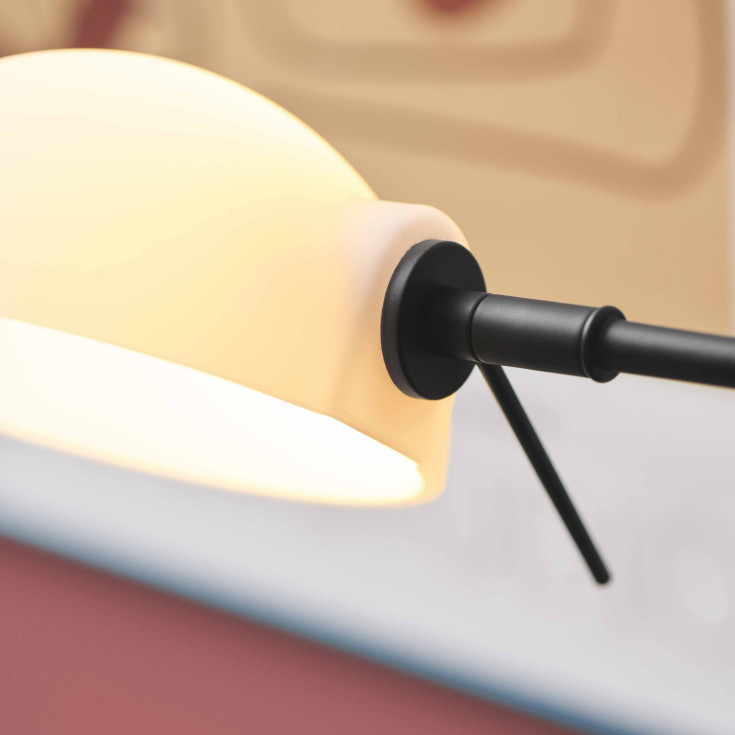 Halo Design Kjøbenhavn vegglampe, sort