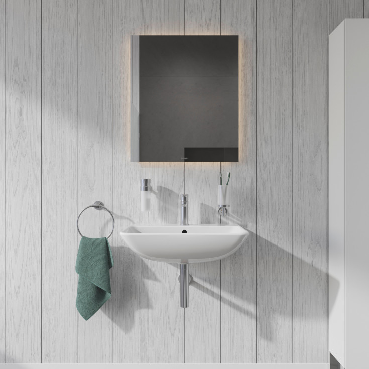 Duravit Me by Starck håndvask, 60x46 cm, hvid