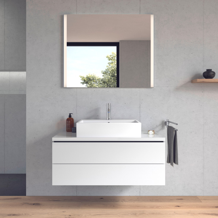 Duravit Vero Air toppmontert servant, 60x47 cm, hvit
