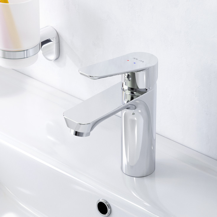 AM.PM Hit tvättställsblandare, krom