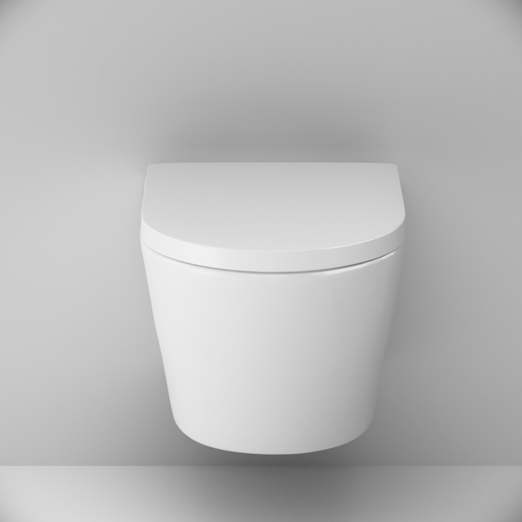 AM.PM Flash væghængt toilet, uden skyllekant, hvid