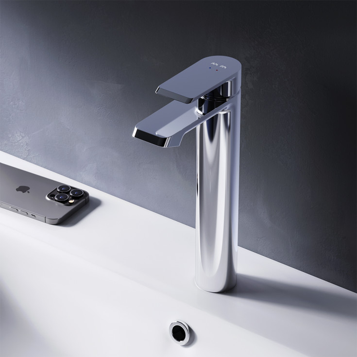 AM.PM Flash tvättställsblandare, krom