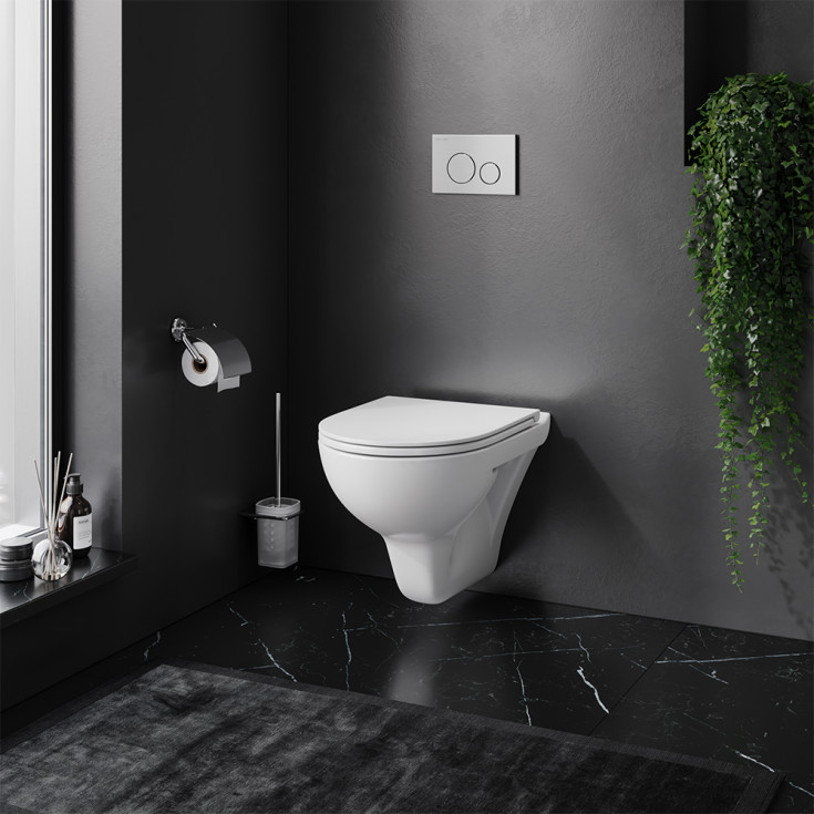 AM.PM Hit vägghängd toalett, vit