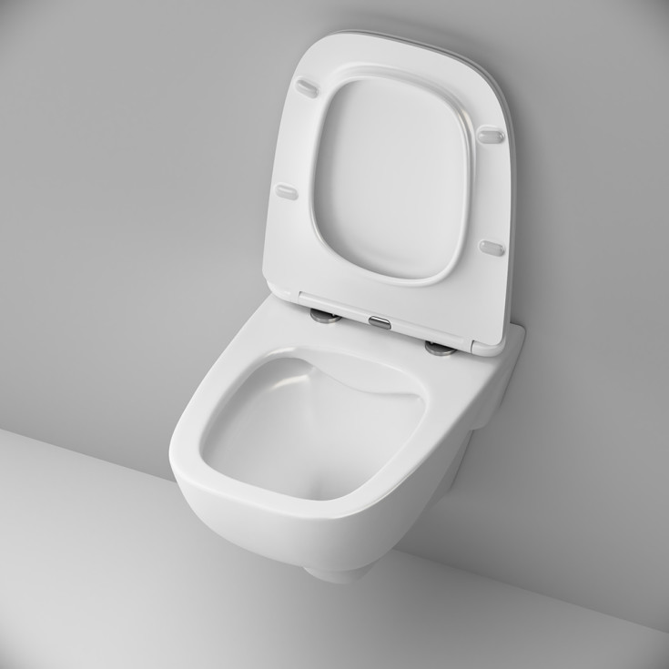 AM.PM X-Joy væghængt toilet, uden skyllekant, hvid