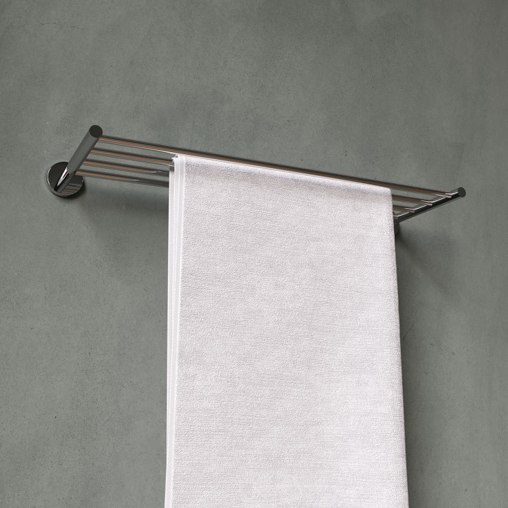 Cosmic hylde, 60x20 cm, krom