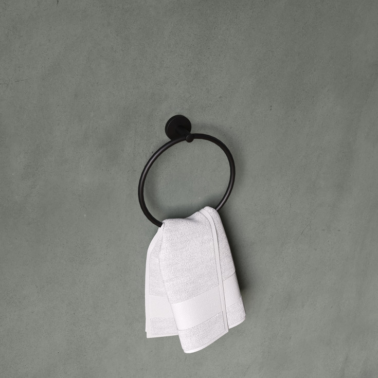 Cosmic Start handduksring, matt svart