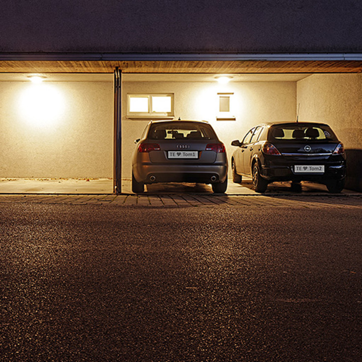 THORNeco Vägg-/Taklampa TOM 300mm 20W 2002lm 3K-4K vit