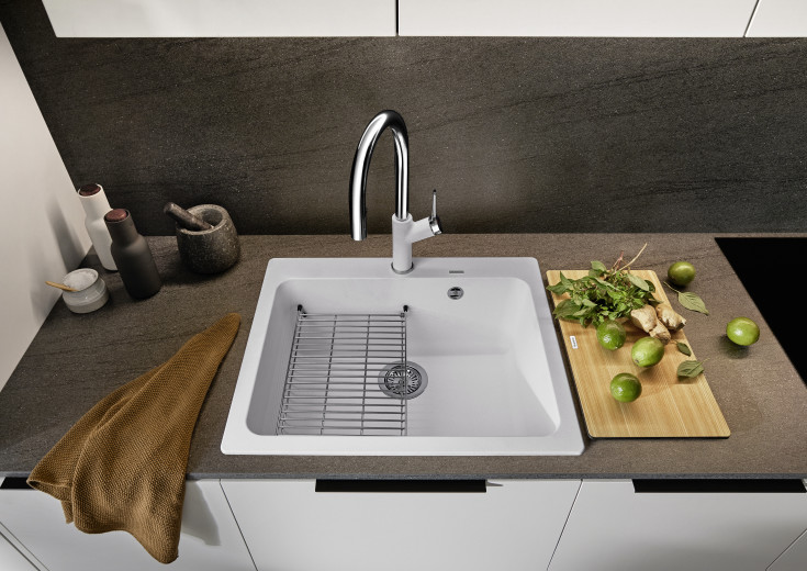Blanco Naya 6 UX køkkenvask, 61,5x51 cm, hvid