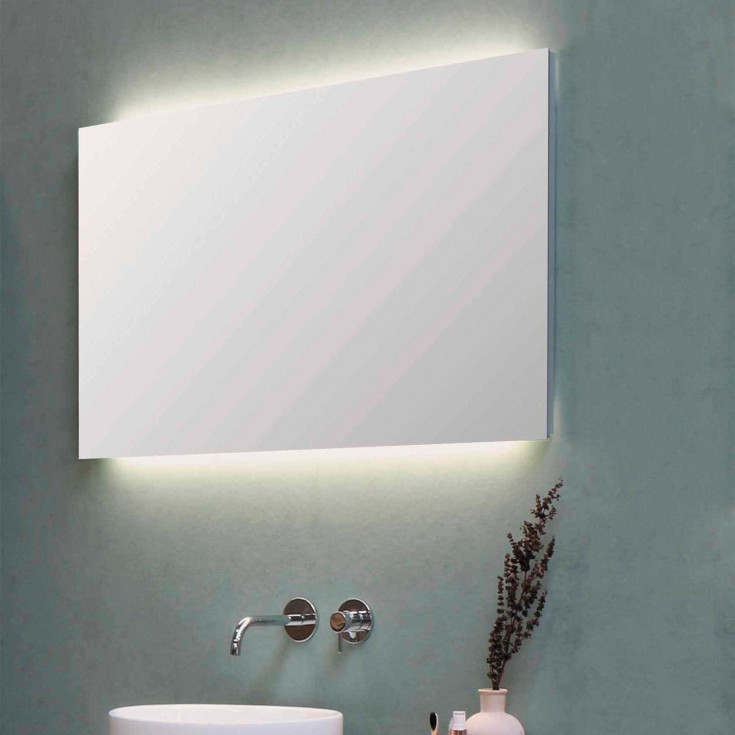 Sanibell Proline spegel med belysning, 120x60 cm