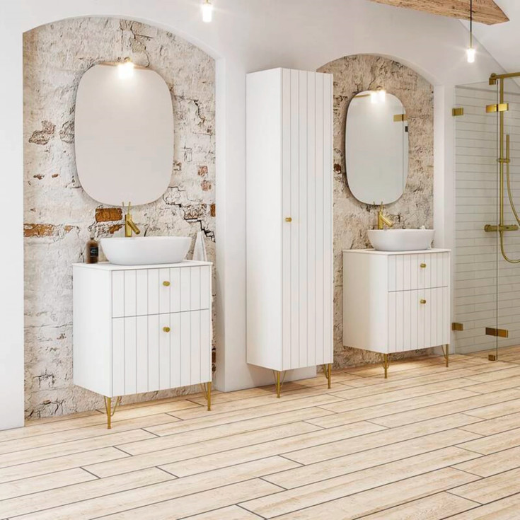 Dansani Pixel håndtak, Ø 26mm, messing