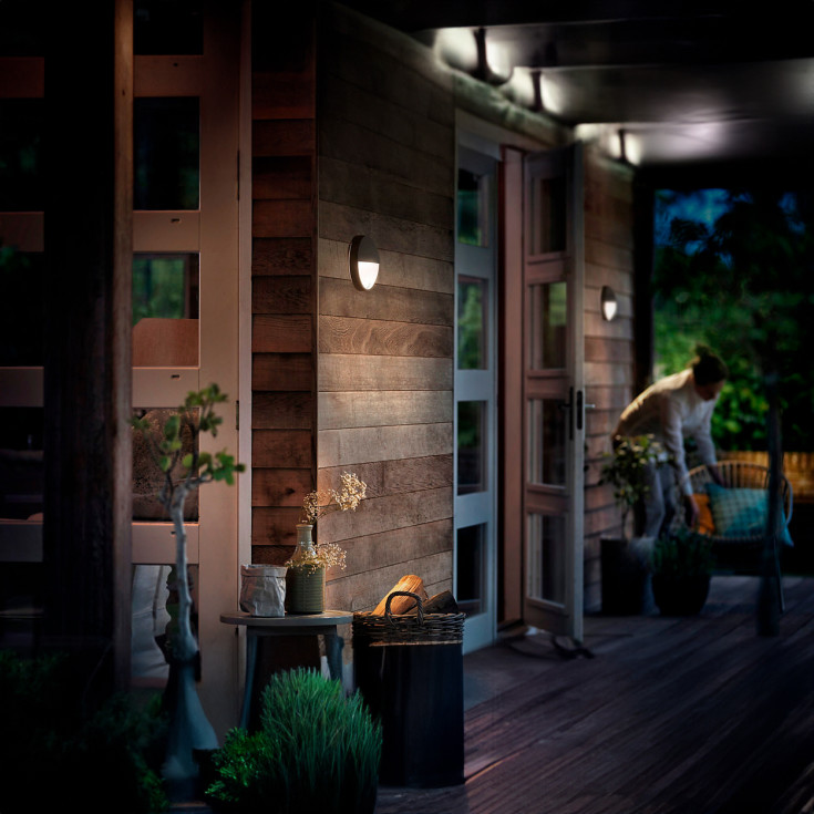 Philips myGarden Capricorn udendørs væglampe med sensor