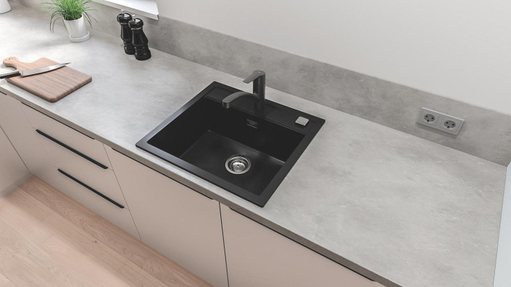 Grohe Start køkkenarmatur, mat sort