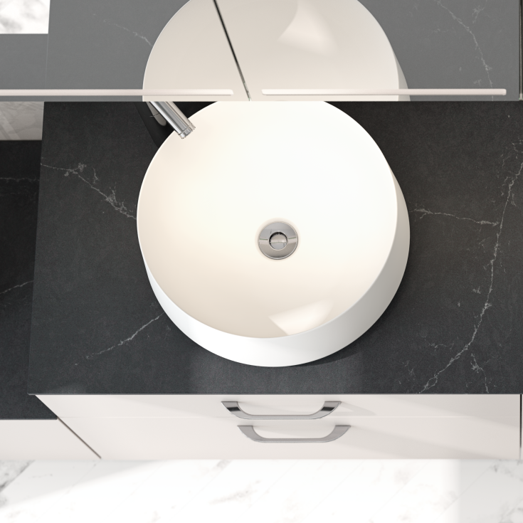 Dansani Slim håndtak, 200 mm, krom