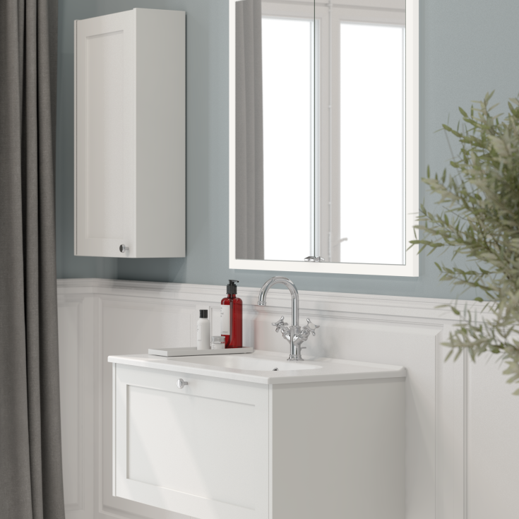 Dansani You Dot håndtak, Ø28 mm, krom