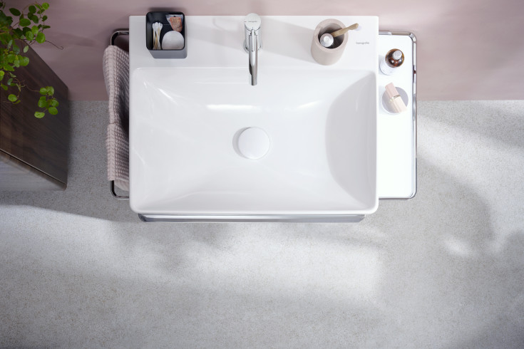 Hansgrohe Xelu Q håndvask, 60x48 cm, hvid