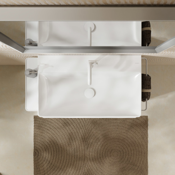 Hansgrohe Xelu Q håndvask, 80x48 cm, hvid