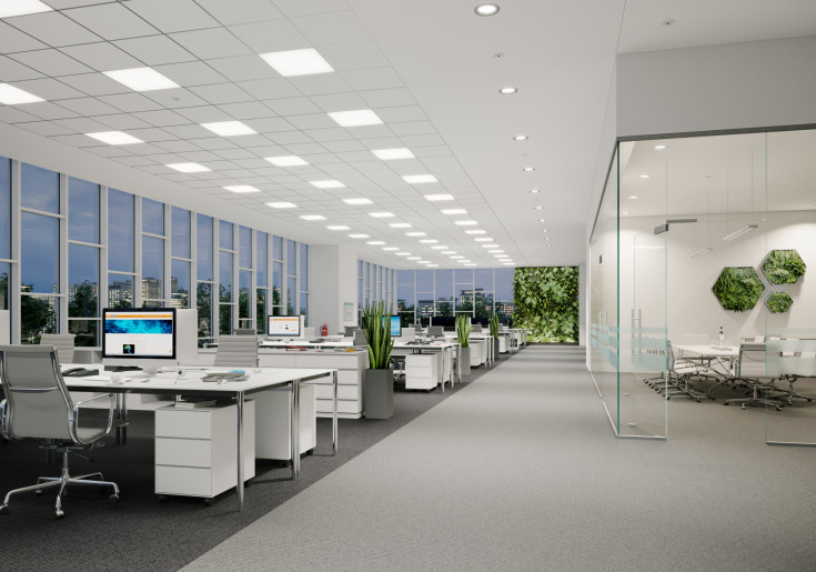 LEDVANCE Panel Protect DALI 5000lm 600X600mm 36W/830 IP54