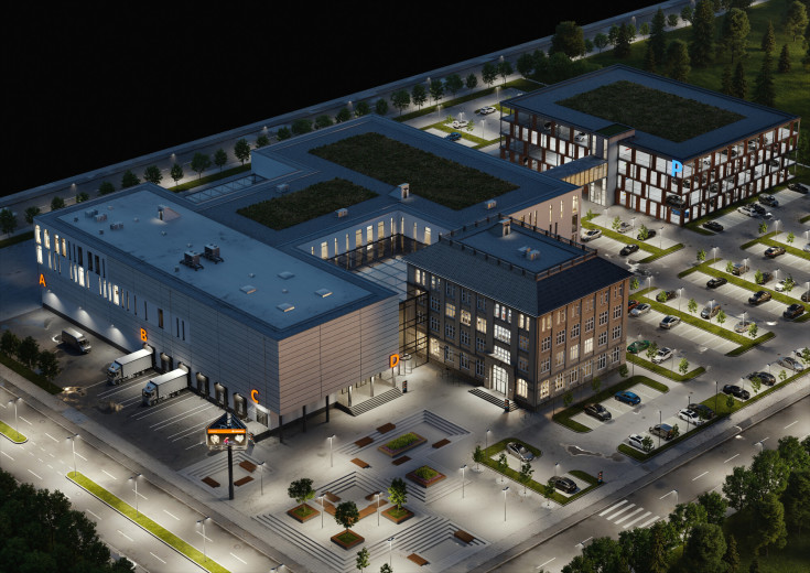 Ledv Streetlight Area S 5850lm 45W/730 Ø48-60 (xtr brstrål) grå