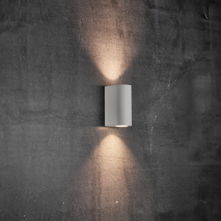 Nordlux Canto Maxi 2 utelys vegg , hvit