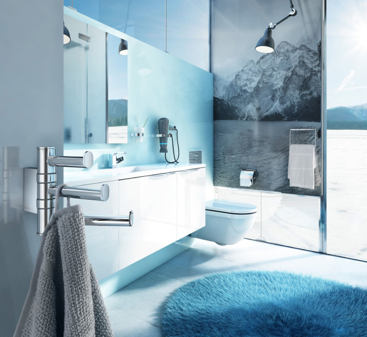 Smedbo Air hängare, krom