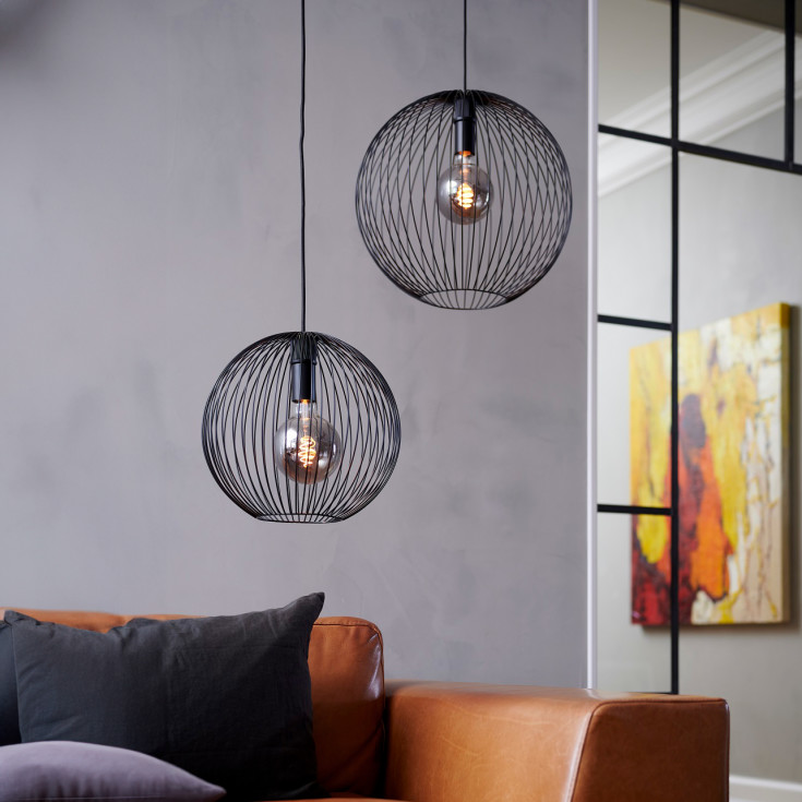 Nordlux Beroni pendellampe, Ø45 cm