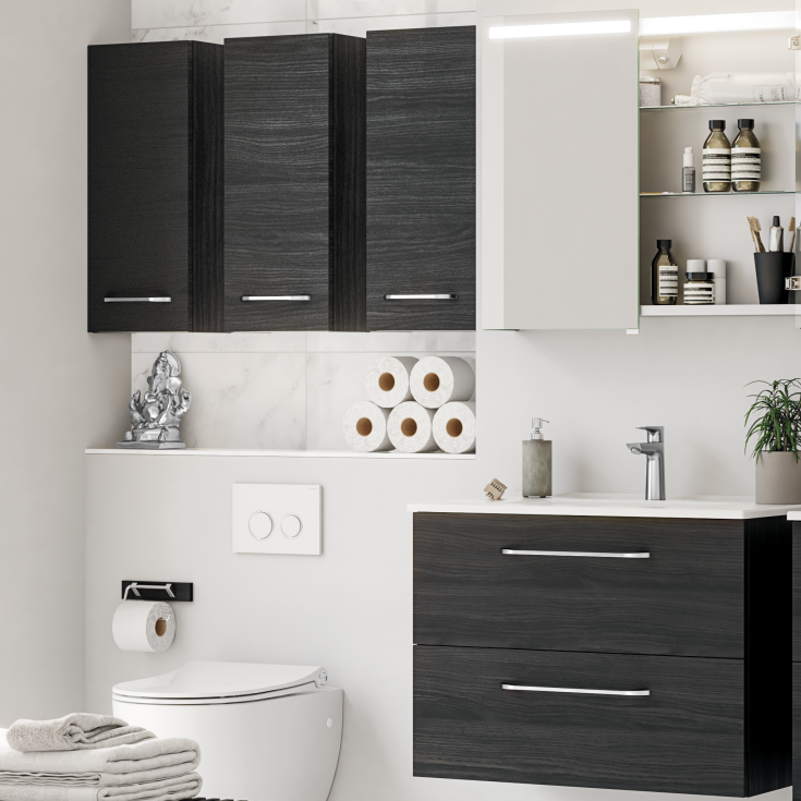 Dansani Slim håndtak, 360 mm, krom