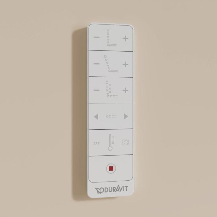 Duravit D-Neo SensoWash dusjtoalett, uten skyllekant, setevarme, hvit