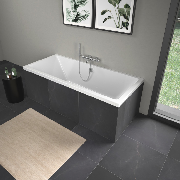 Duravit Vero Air badekar, 180x80 cm, hvit