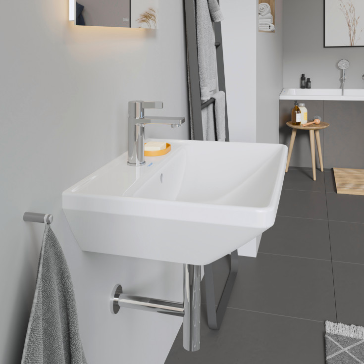 Duravit D-Neo vegghengt servant, 60x44 cm, hvit