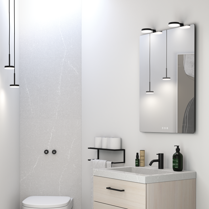 Dansani Soft spejl, 60x80 cm