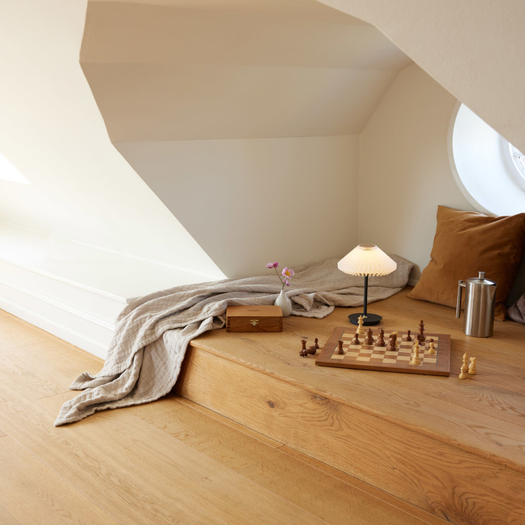 Halo Design Paris oppladbar bordlampe, svart