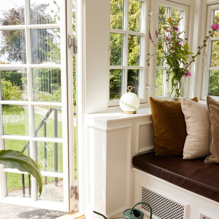 Halo Design Stockholm oppladbar bordlampe, grønn