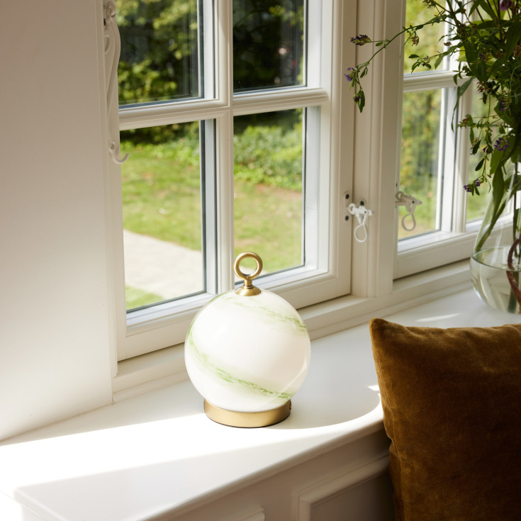 Halo Design Stockholm oppladbar bordlampe, grønn