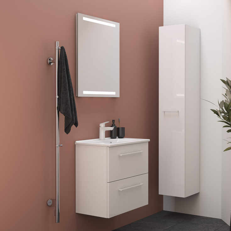 Dansani Mido+ underskåp, 60x35 cm, matt vit