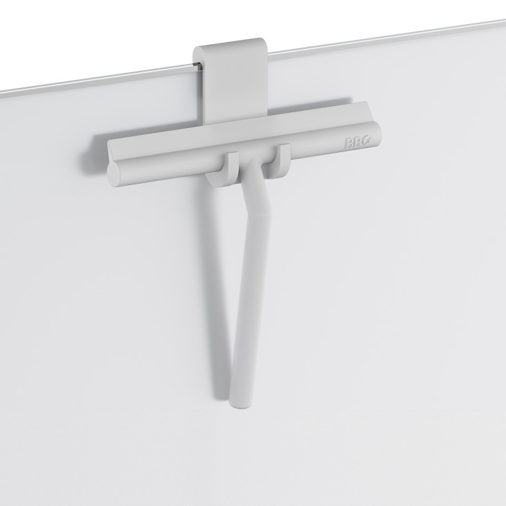 Beslagsboden bruseskraber, grå