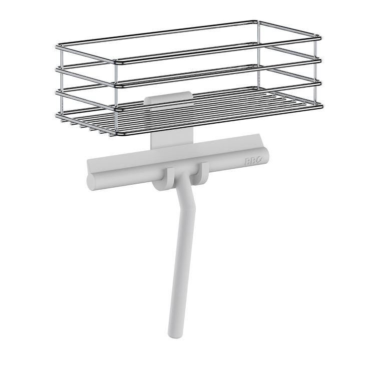 Beslagsboden dusjnal, grå